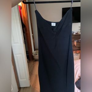 Abercrombie Black body con knit dress